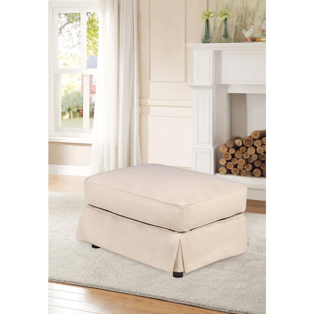 Horizon Replacement Slipcover Only for Rectangular Ottoman. Picture 5