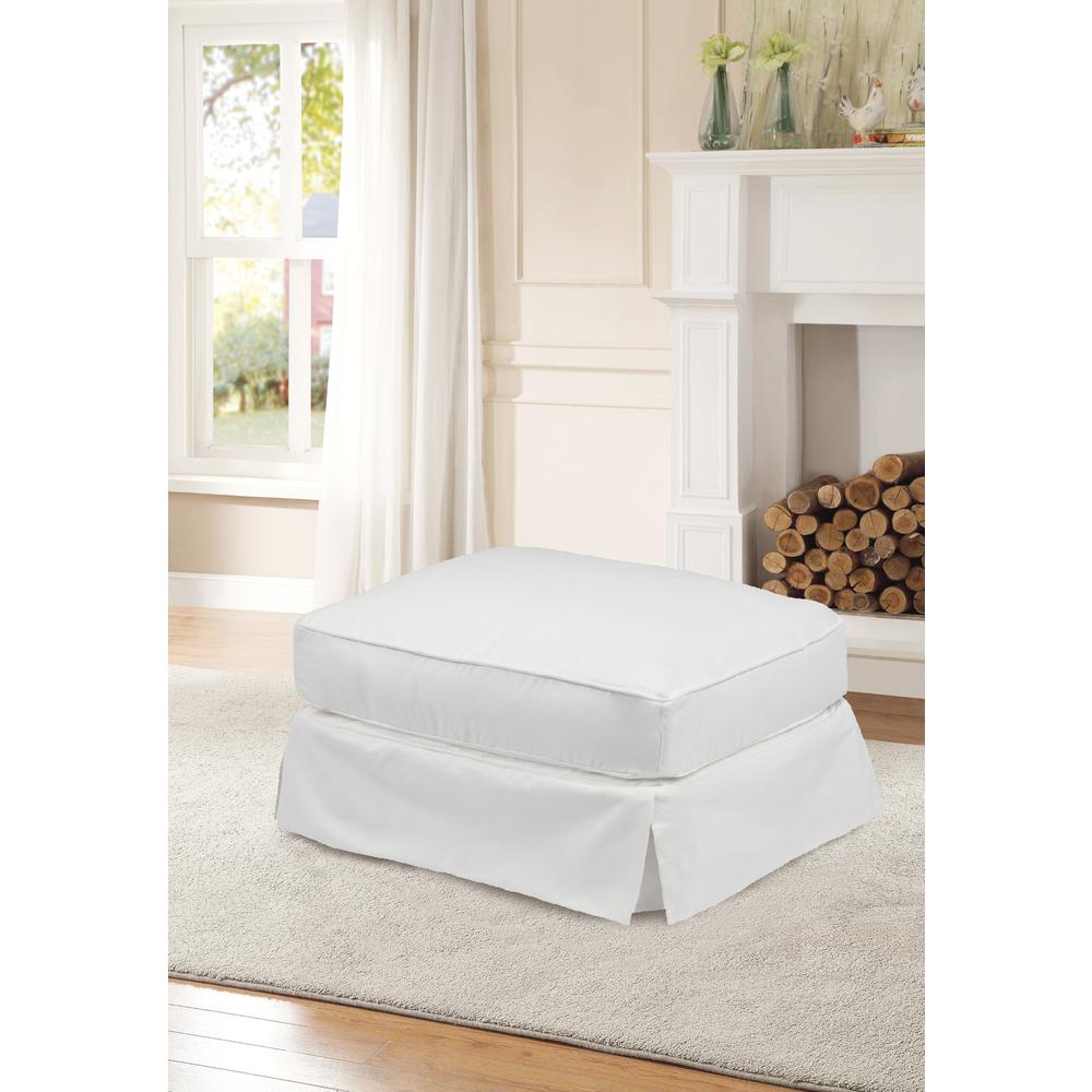 Horizon Replacement Slipcover Only for Rectangular Ottoman. Picture 4