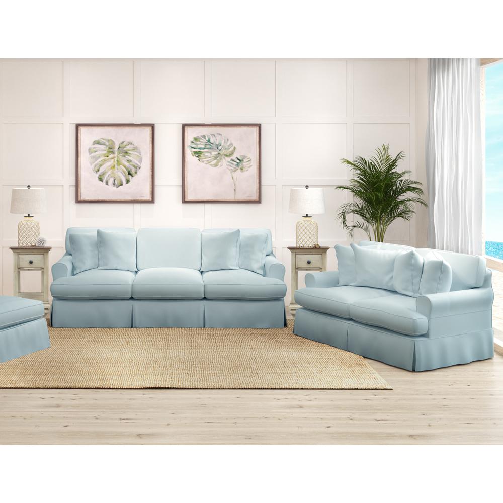 Horizon 2 Piece Slipcovered Living Room Set. Picture 2