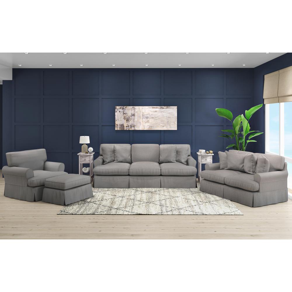 Horizon 4 Piece Slipcovered Living Room Set. Picture 2
