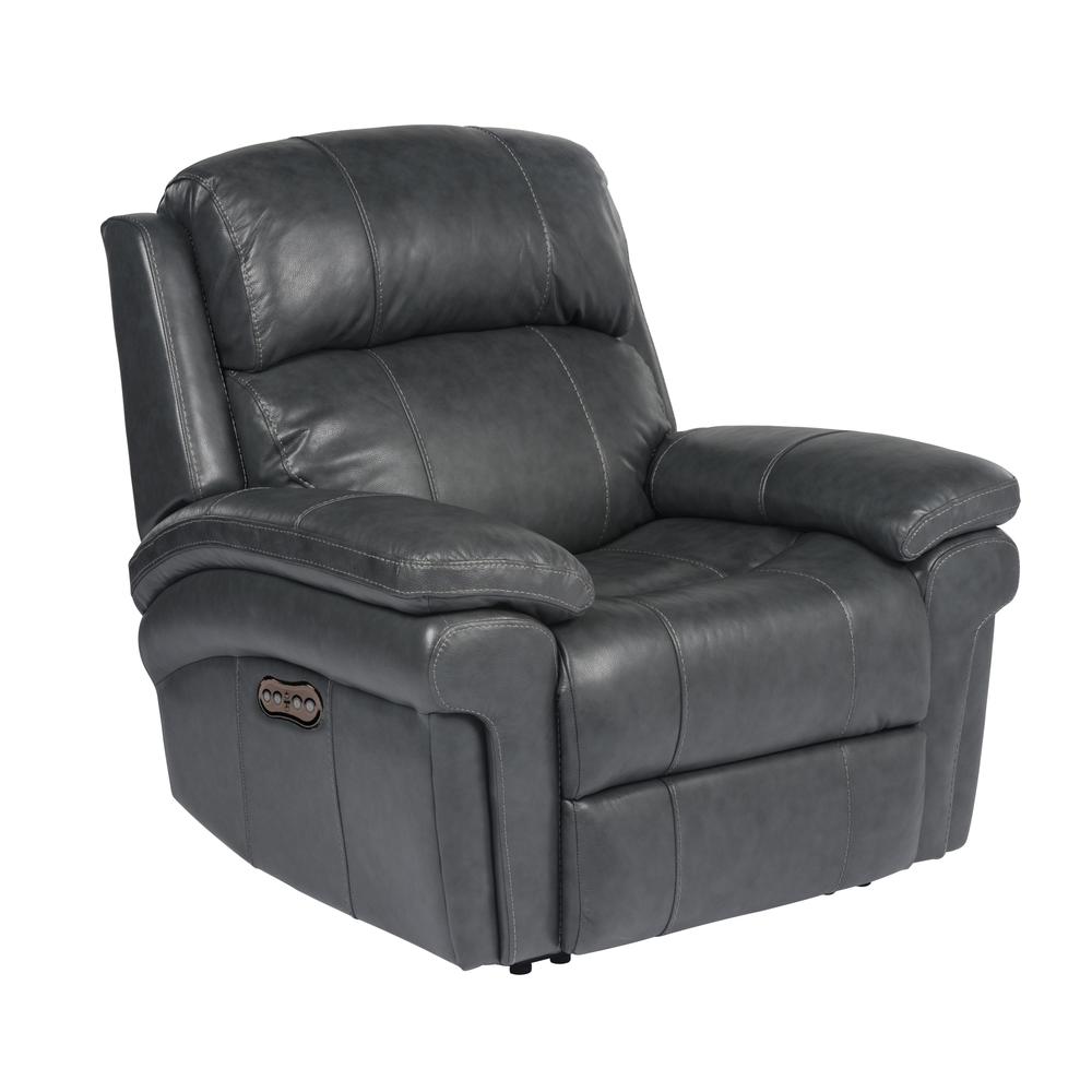 Luxe Leather Power Reclining Chair. Picture 7