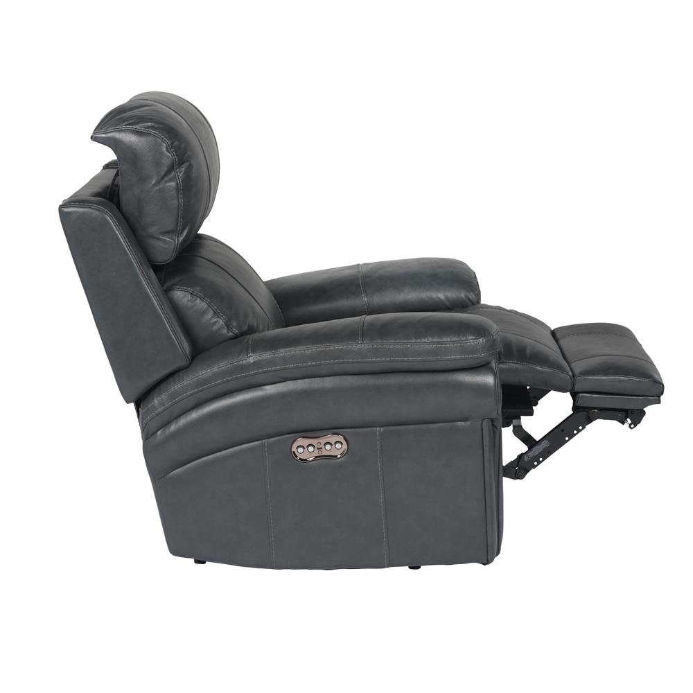 Luxe Leather Power Reclining Chair. Picture 5