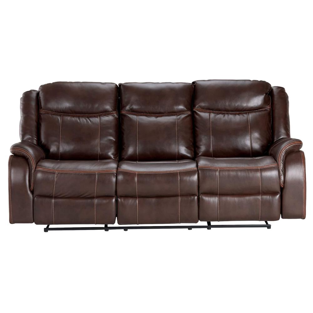 Avant 86" Wide Dual Reclining Sofa with Drop Down Console. Picture 4