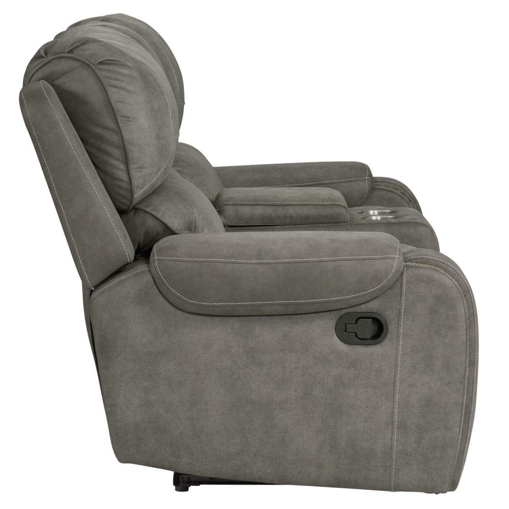 Calvin 78" Wide Dual Reclining Loveseat with Storage Console. Picture 2
