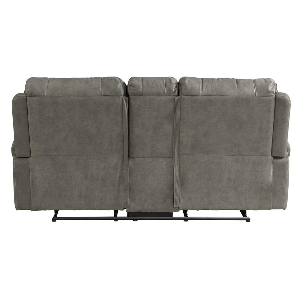 Calvin 78" Wide Dual Reclining Loveseat with Storage Console. Picture 3