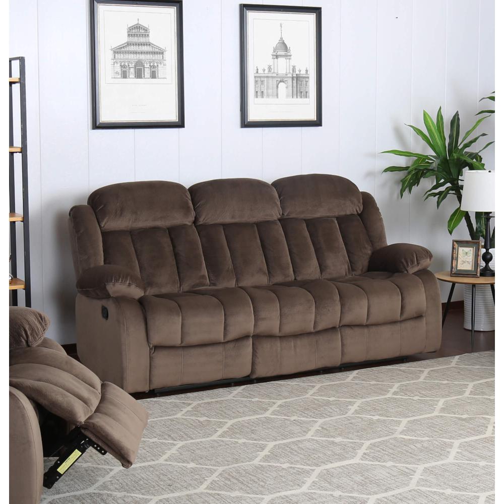 Sunset Trading Teddy Bear Reclining Sofa. Picture 5