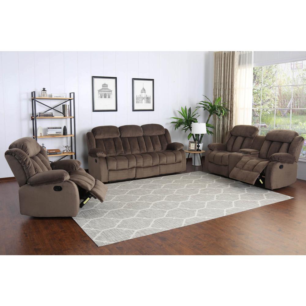 Teddy Bear 3 Piece Reclining Living Room Set. Picture 1