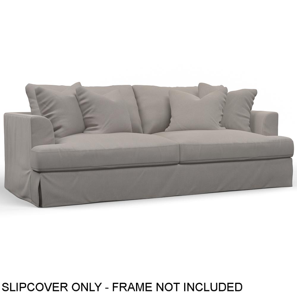 Sunset Trading Newport Replacement Slipcover Only for Recessed Fin Arm 94" Sofa. Picture 2