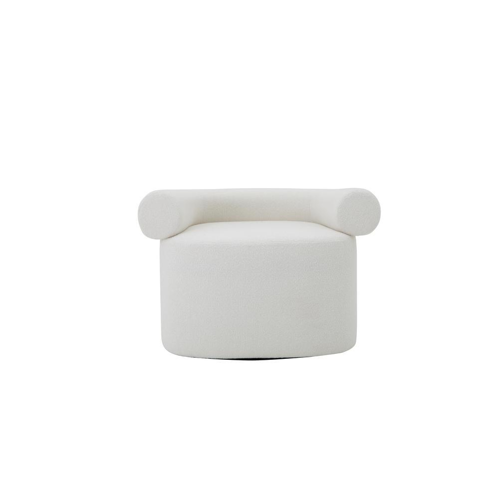 Pampa Swivel Chair in Ivory. Picture 1