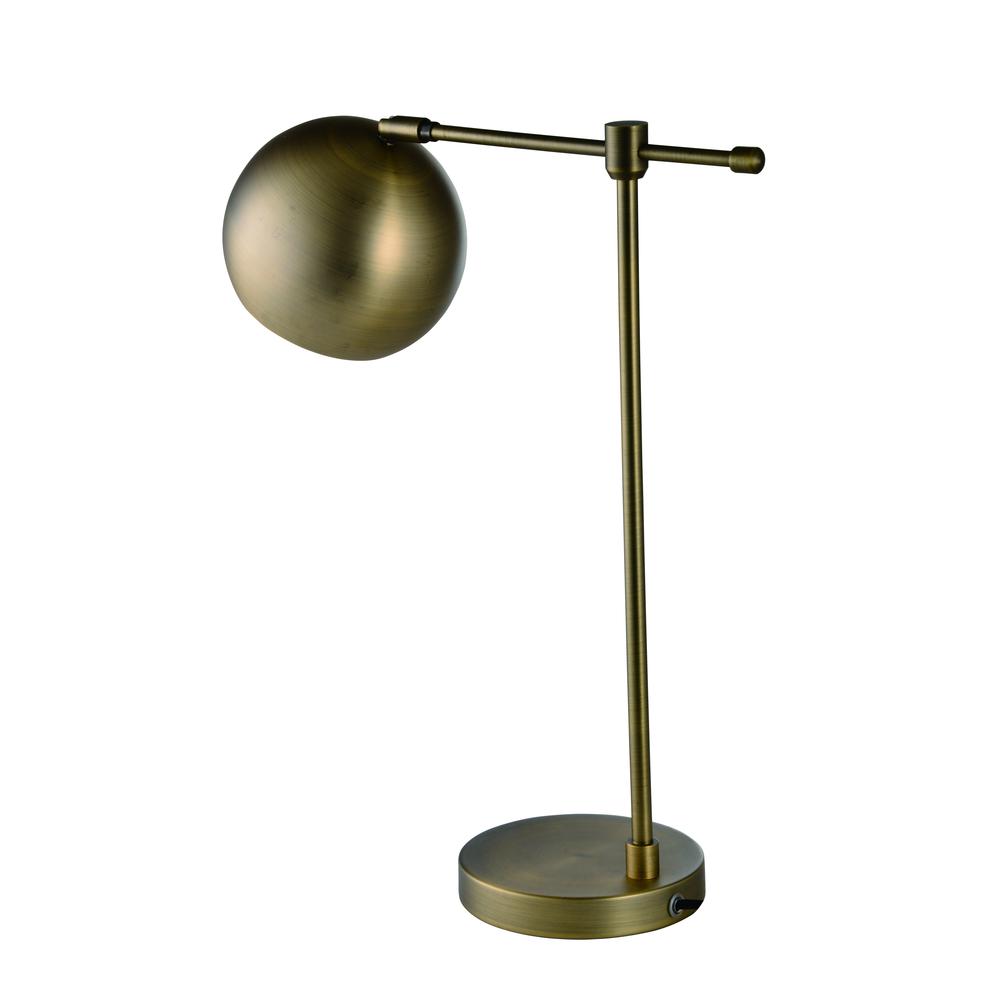 Hailey Task Lamp Brass. Picture 2