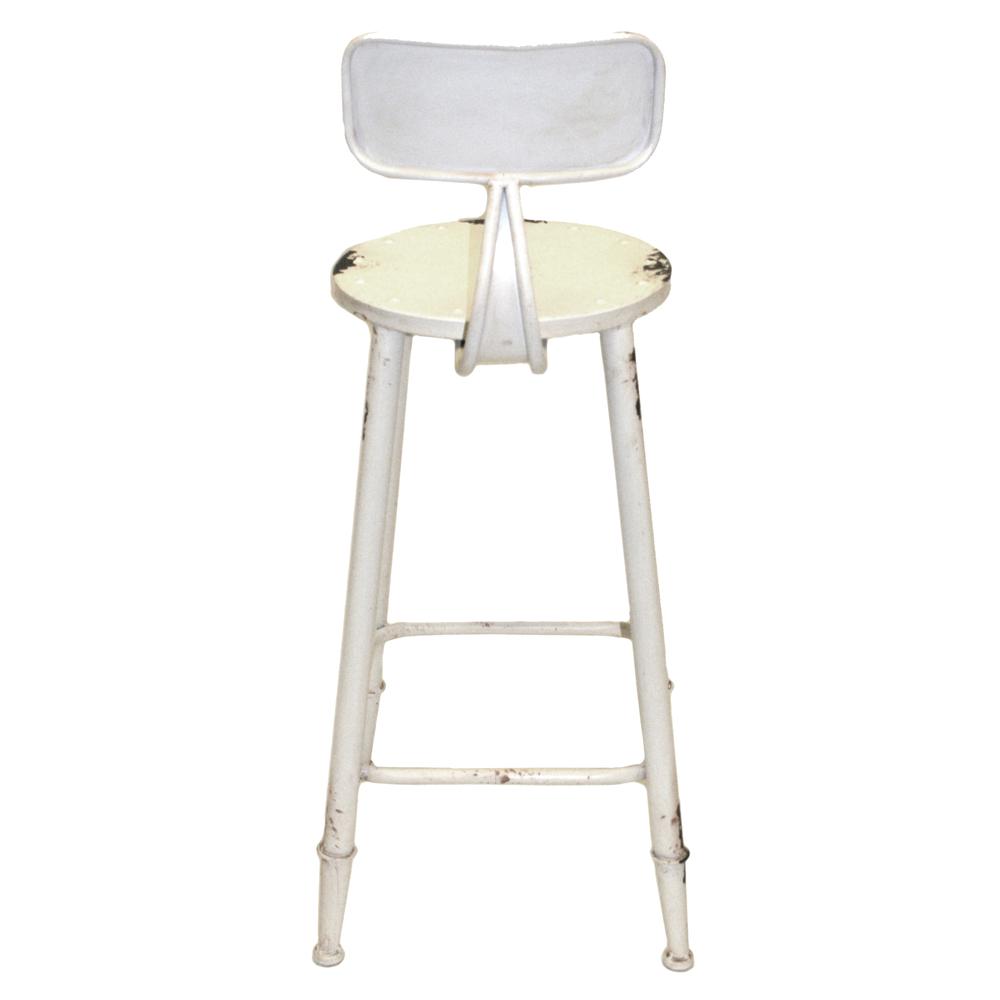 Alexander Counter Stool White. Picture 2