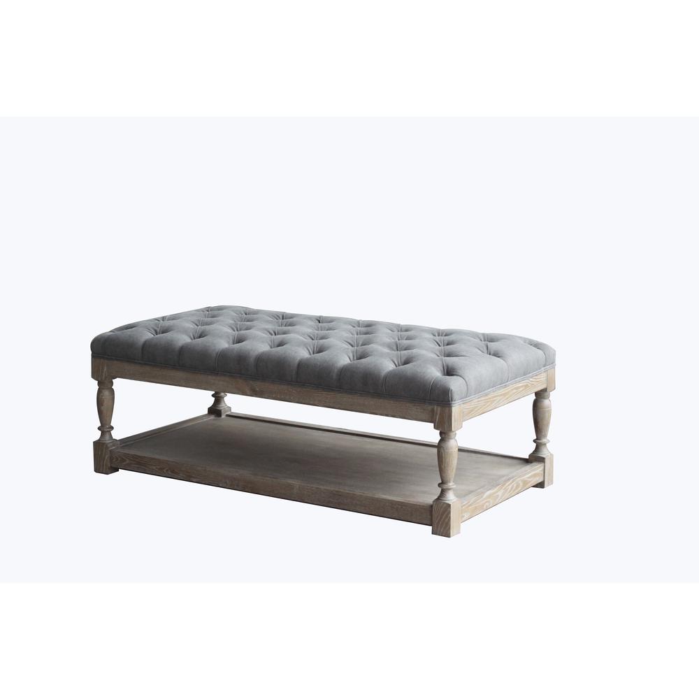 Apollo Rectangular Coffee Table Frost Grey. Picture 4