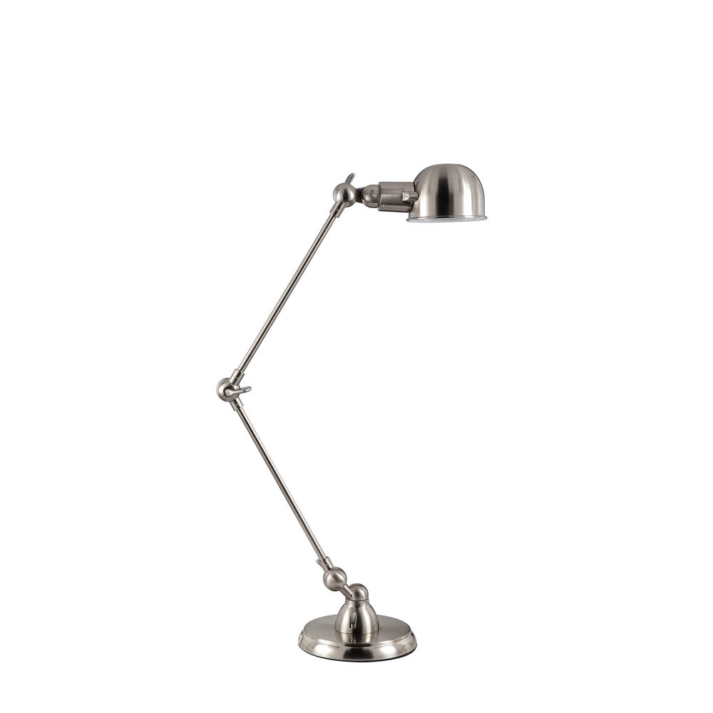 Faith Table Lamp Brushed Steel. Picture 1