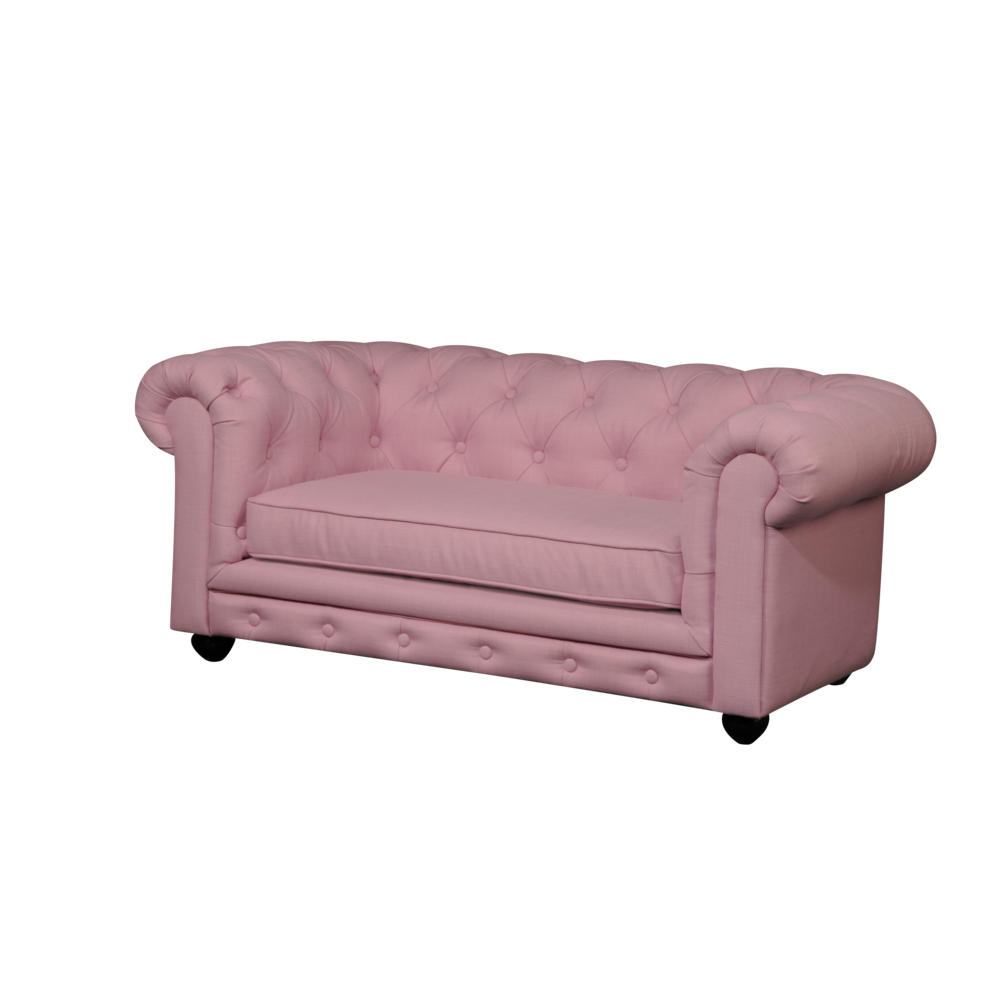 Aspen Dog Bed Pink. Picture 2