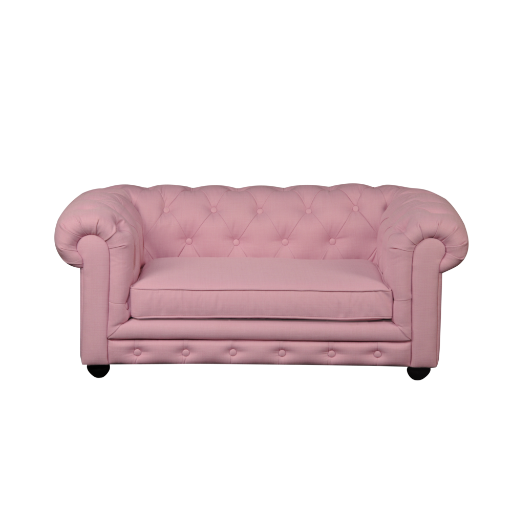Aspen Dog Bed Pink. Picture 1