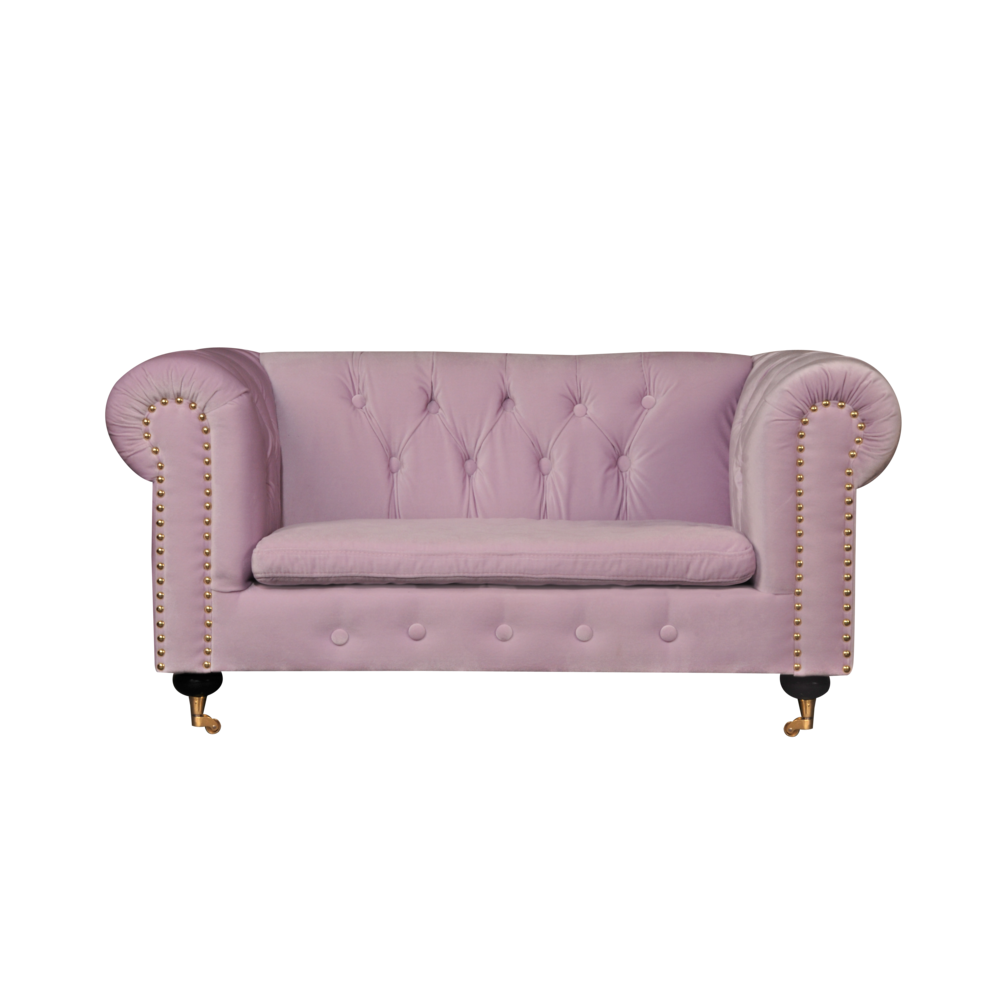 Foy Kids Couch Gold Pink. Picture 2
