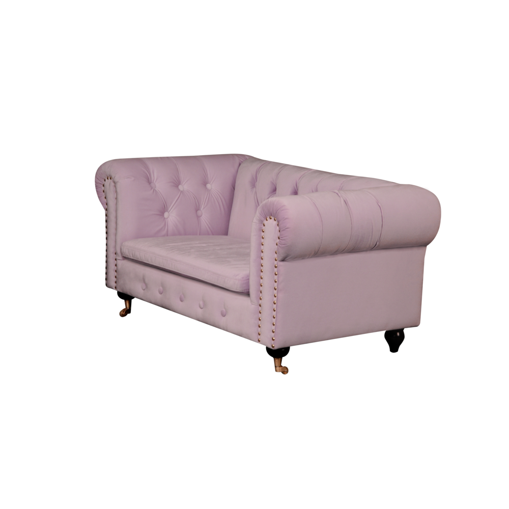 Foy Kids Couch Gold Pink. Picture 4