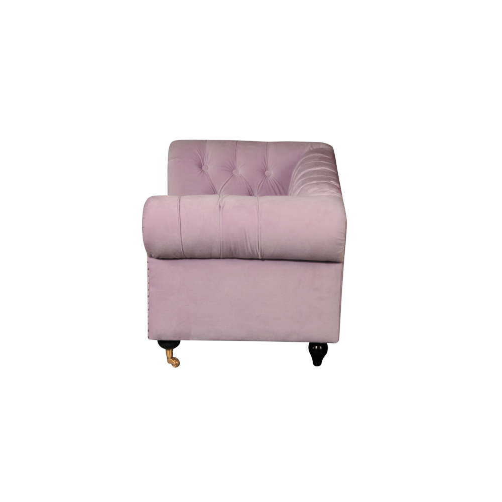 Foy Kids Couch Gold Pink. Picture 5