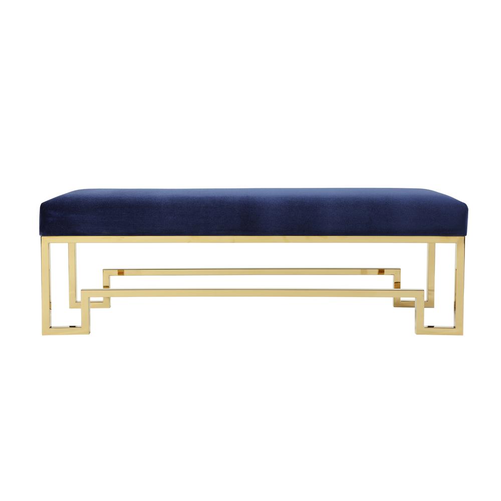 Bronson Bench Gold Navy. Picture 2