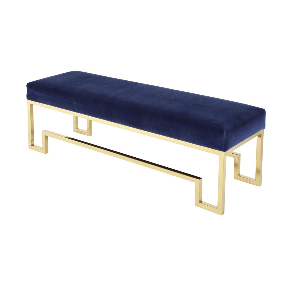 Bronson Bench Gold Navy. Picture 5