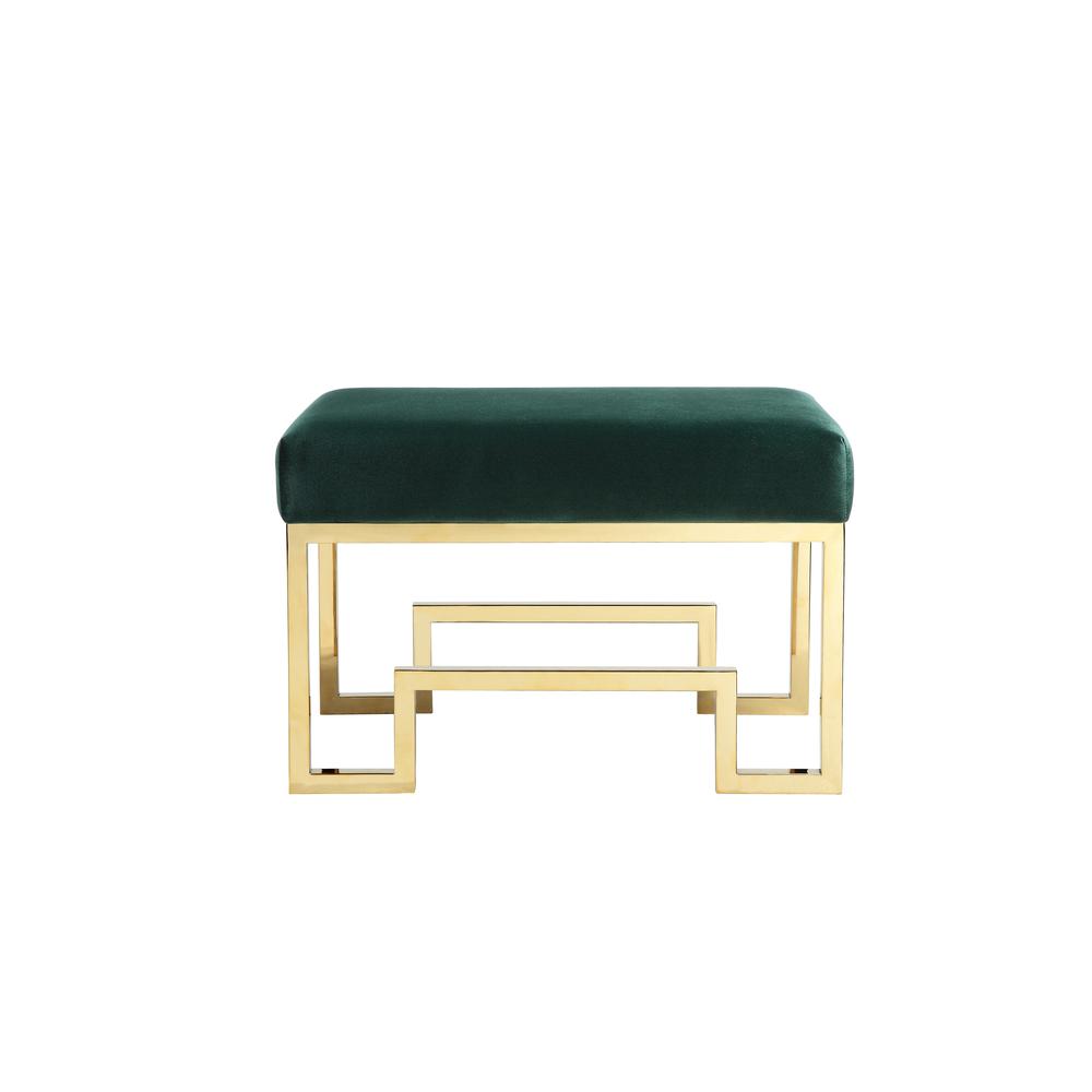 Bronson Stool Gold Green. Picture 2
