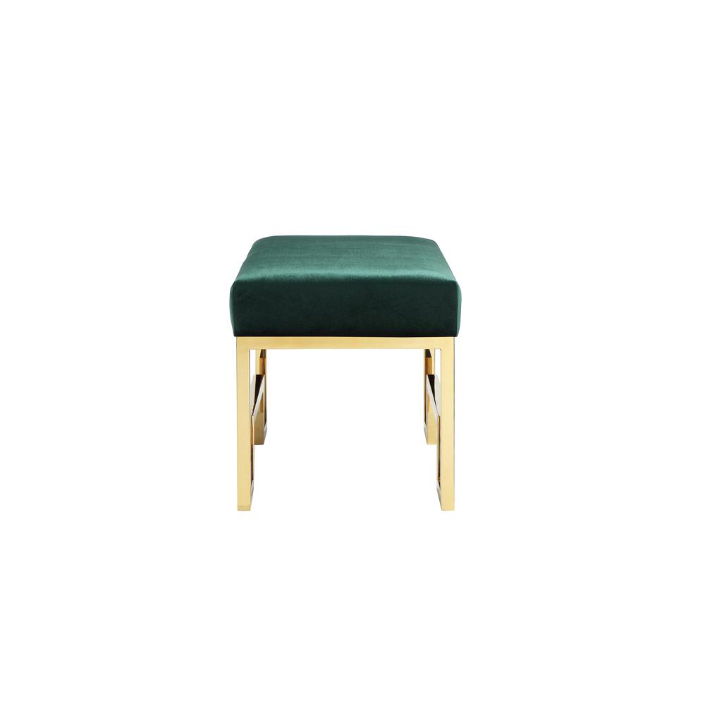 Bronson Stool Gold Green. Picture 3