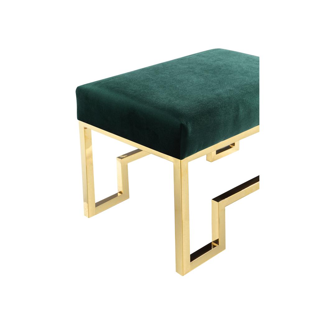 Bronson Stool Gold Green. Picture 4