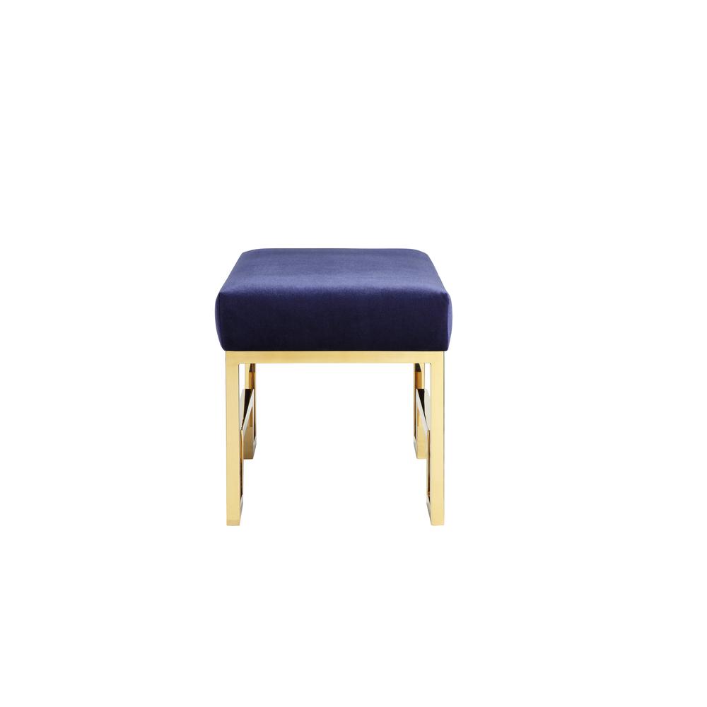 Bronson Stool Gold Navy. Picture 3