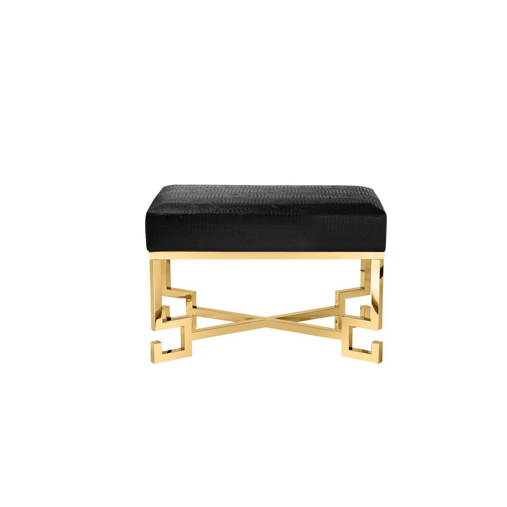 Dina Stool Gold Black. Picture 2
