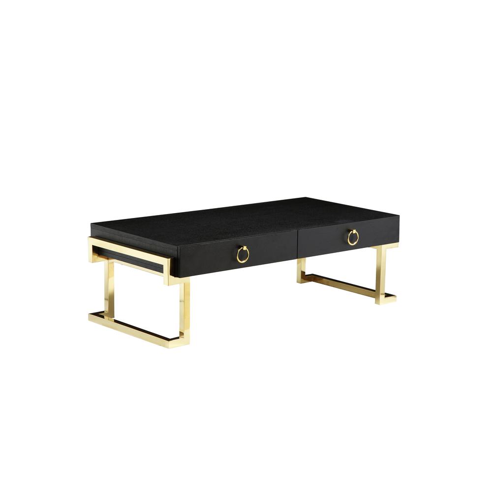 Jett Coffee Table Gold Black. Picture 1