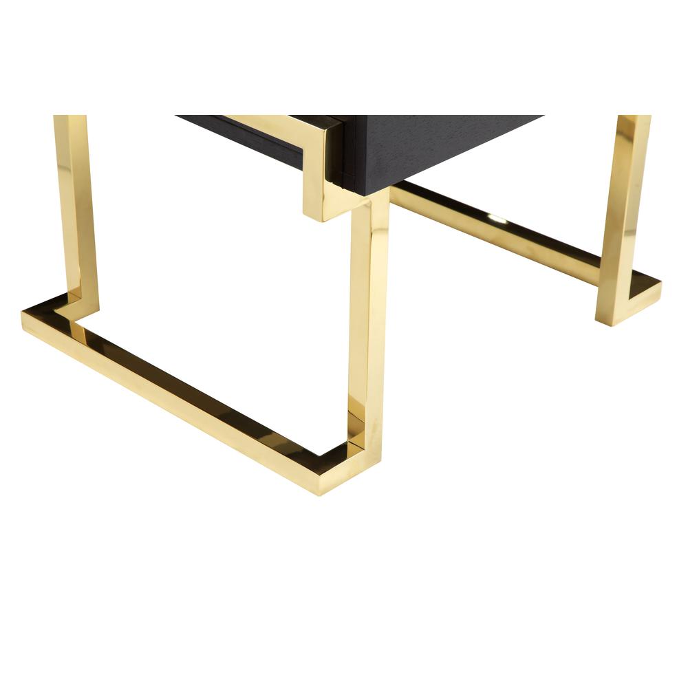 Jett Side Table Gold Black. Picture 7
