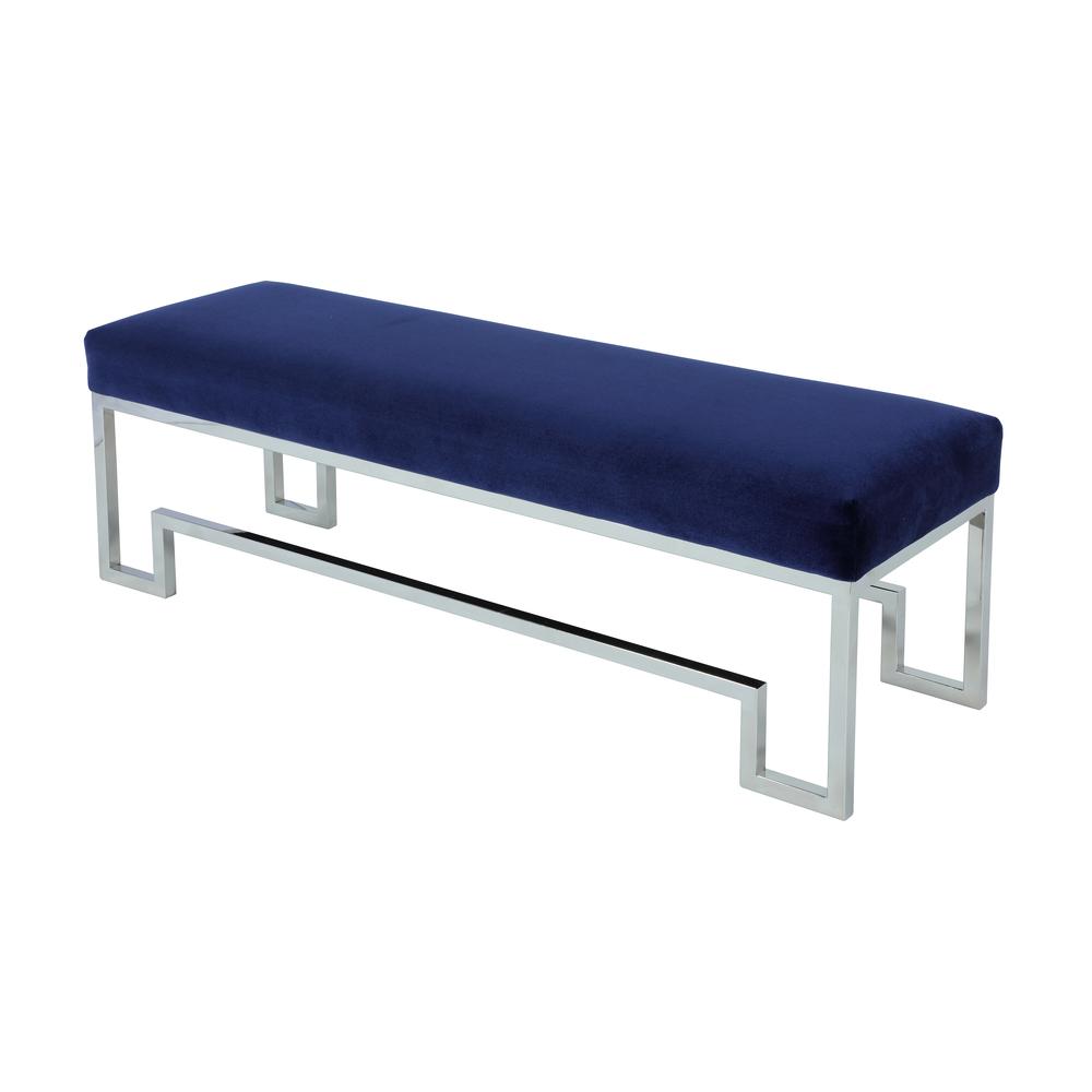 Bronson Bench Silver Navy. Picture 3