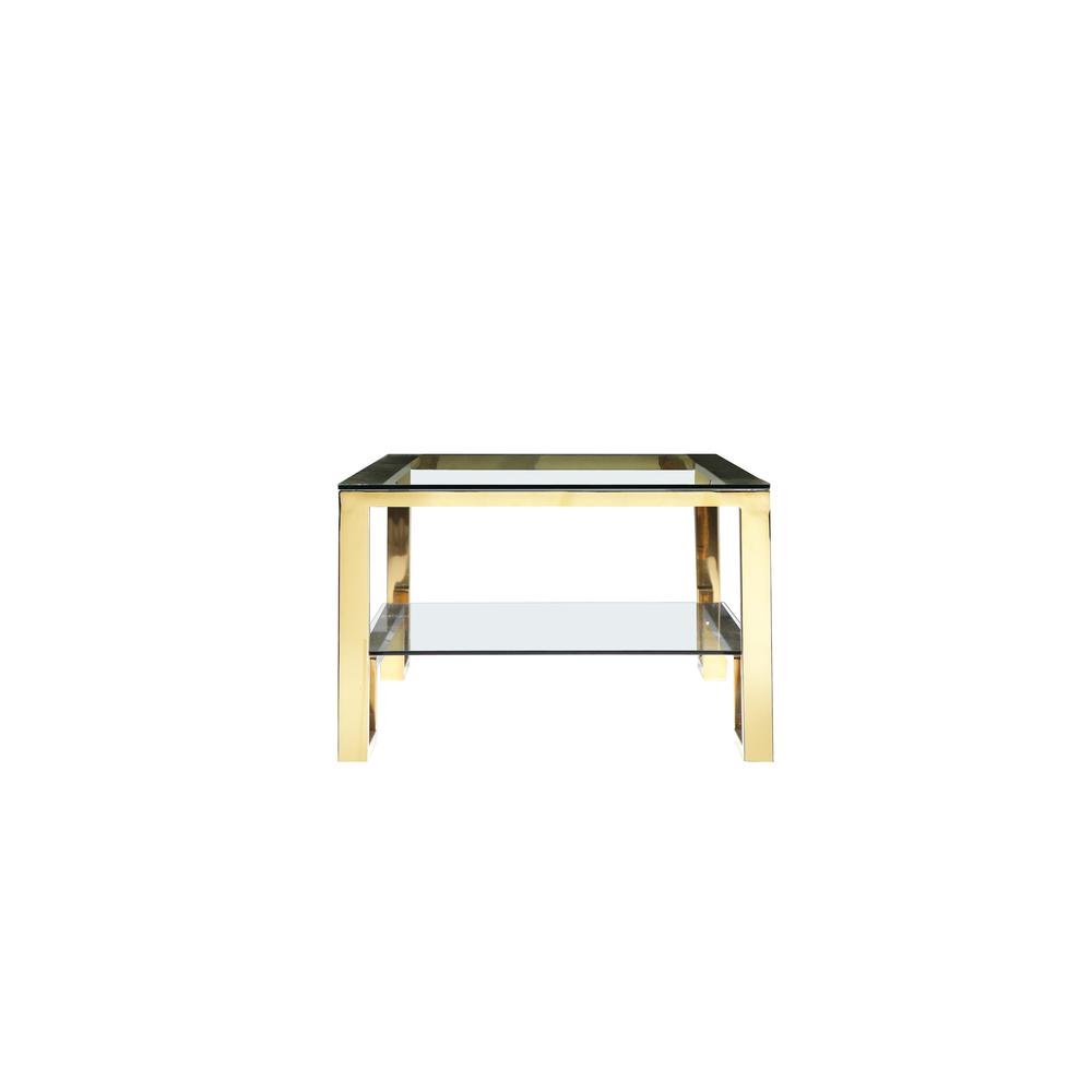 Bronson Coffee Table Long Gold. Picture 3