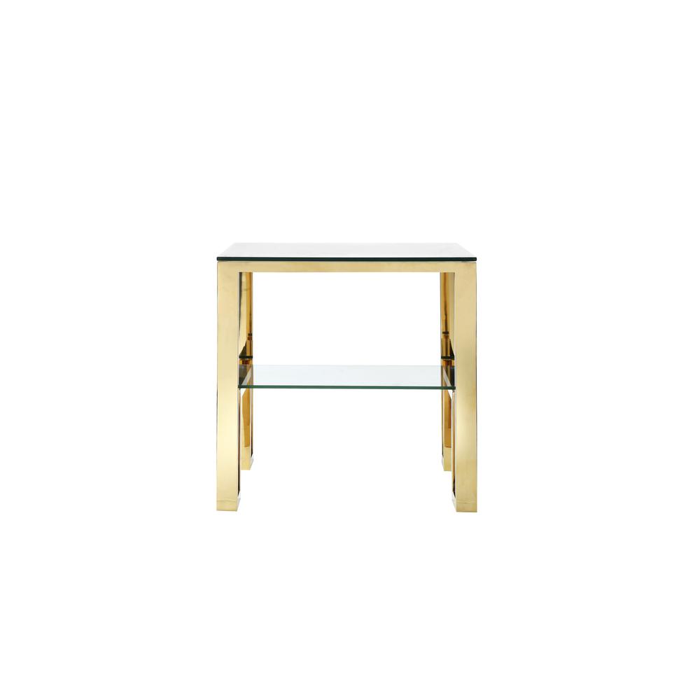 Bronson Side Table Gold. Picture 4