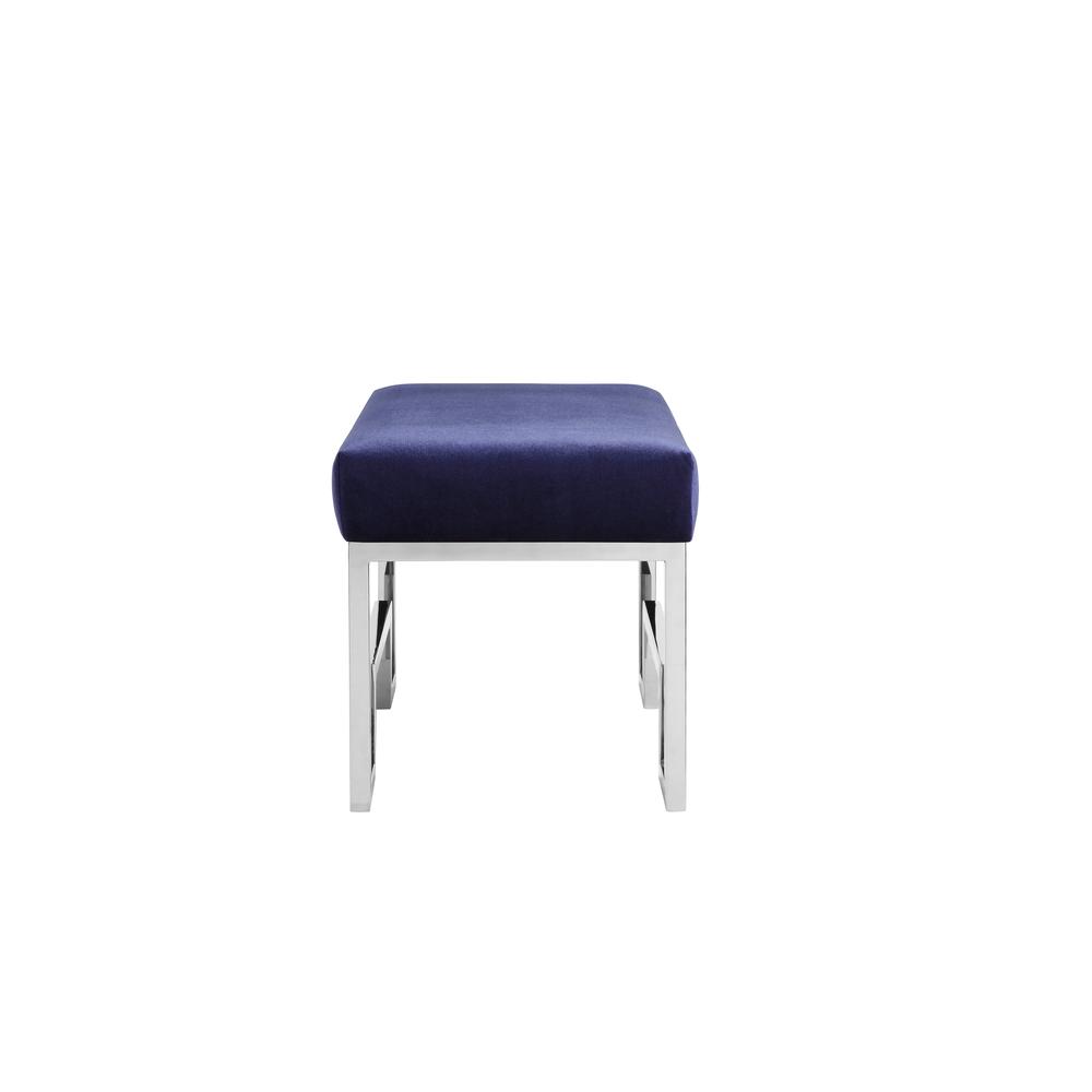 Bronson Stool Silver Navy. Picture 2