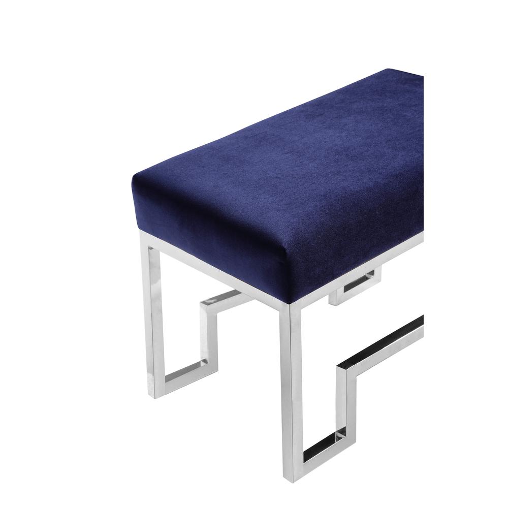 Bronson Stool Silver Navy. Picture 5