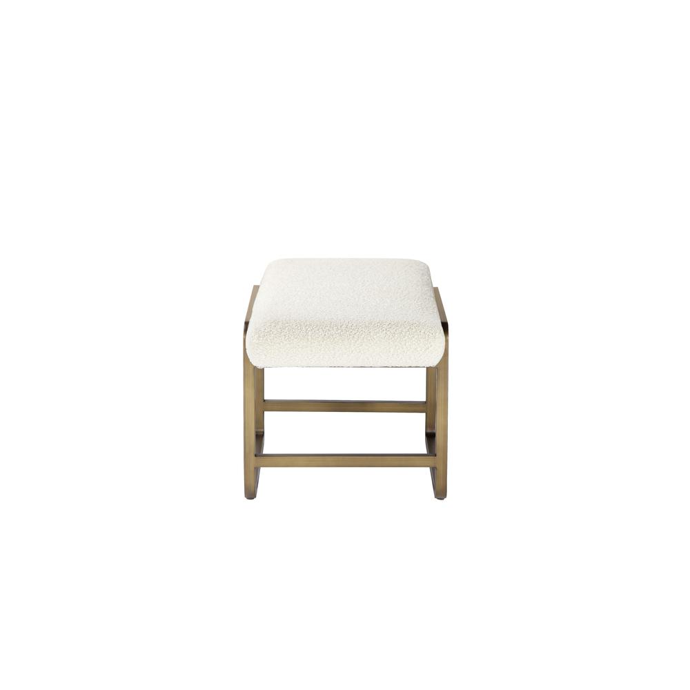 Eden Stool Brass Ivory. Picture 5