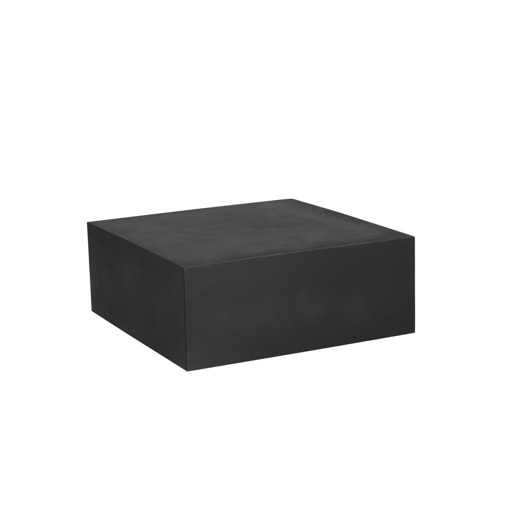 Ricky Coffee Table Large in Black Concrete. Picture 2