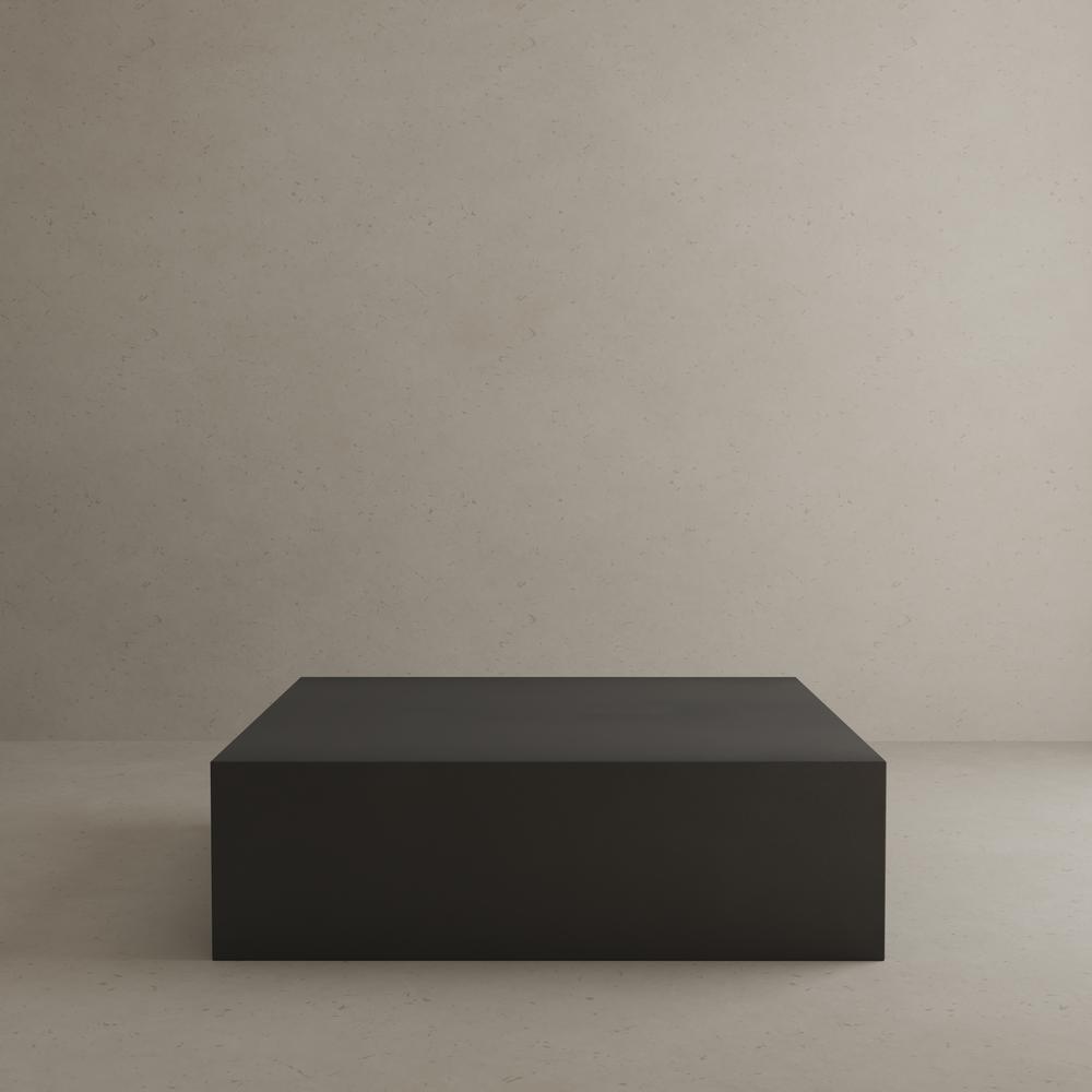 Ricky Coffee Table Large in Black Concrete. Picture 5