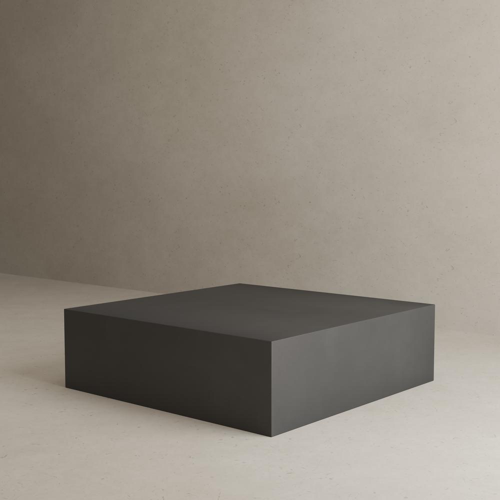 Ricky Coffee Table Large in Black Concrete. Picture 7