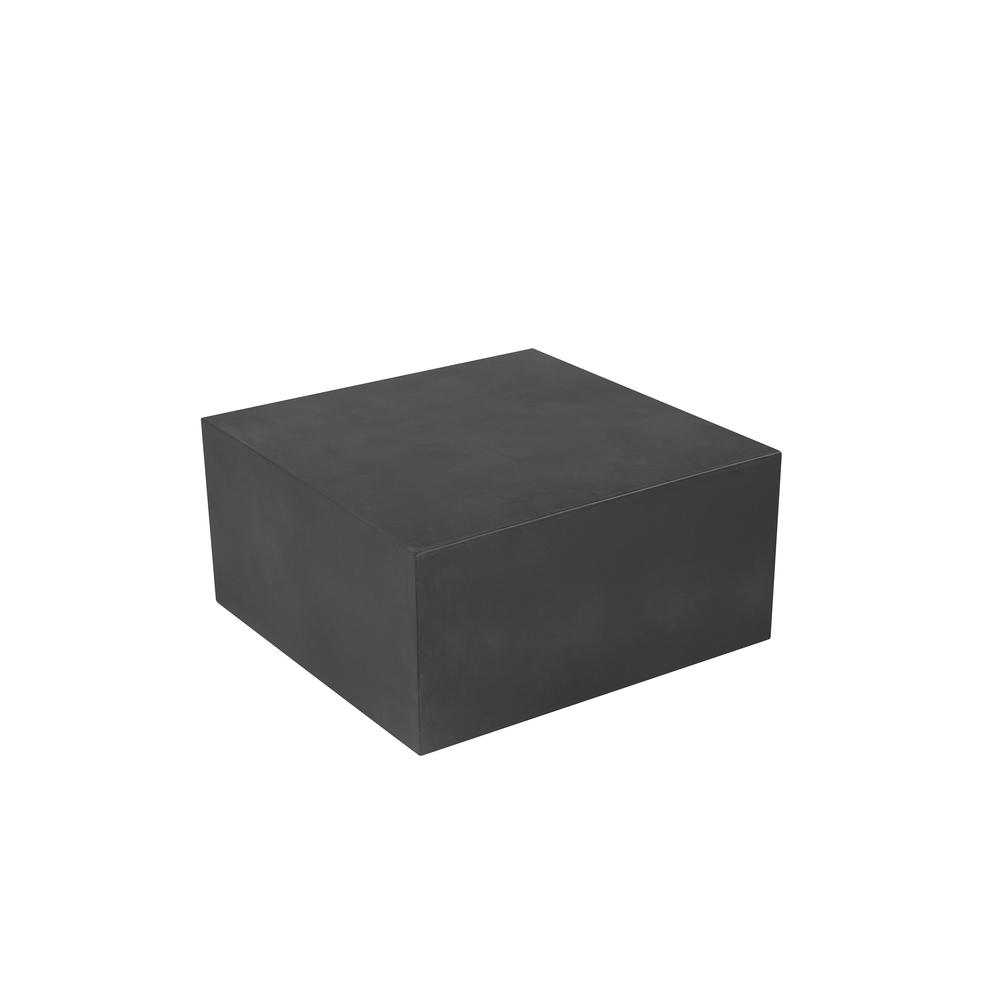 Ricky Coffee Table Small in Black Concrete. Picture 2
