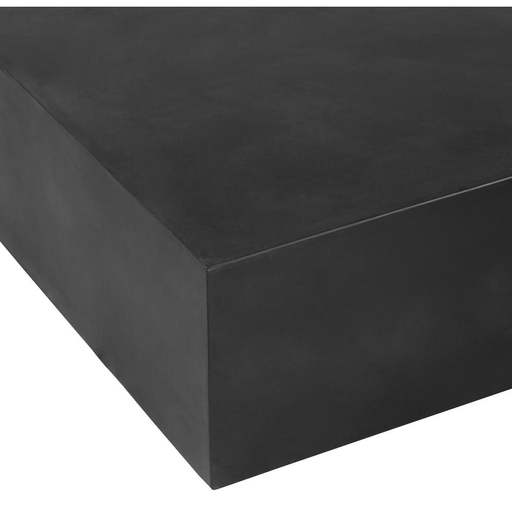 Ricky Coffee Table Small in Black Concrete. Picture 7