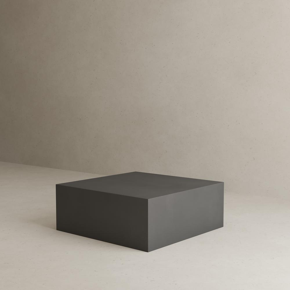 Ricky Coffee Table Small in Black Concrete. Picture 6
