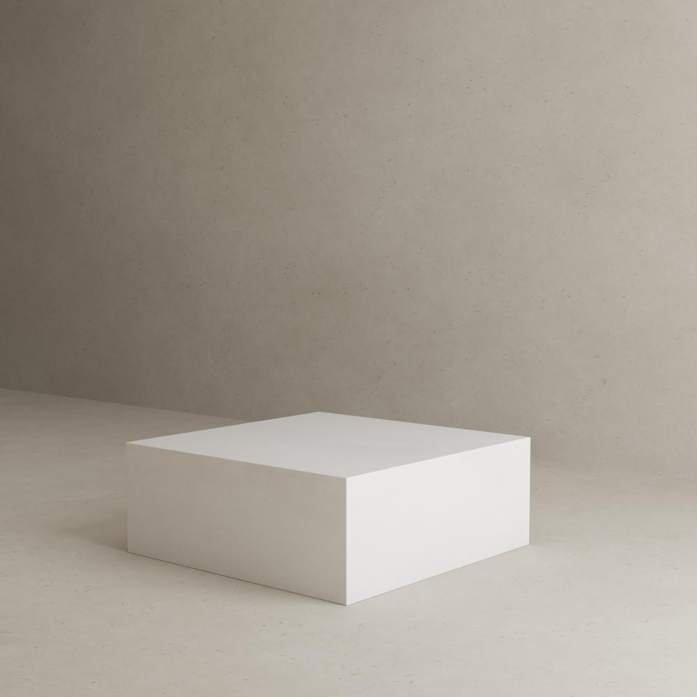 Ricky Coffee Table Small in Ivory Concrete. Picture 7