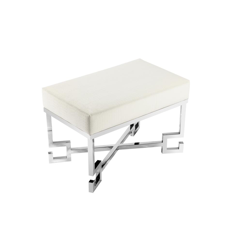 Dina Stool White. Picture 4