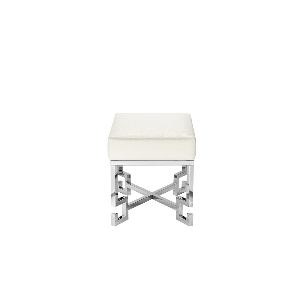 Dina Stool White. Picture 5