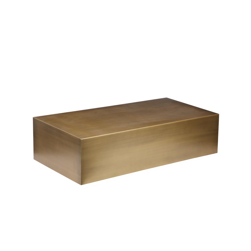 Tyler Coffee Table Brass. Picture 1
