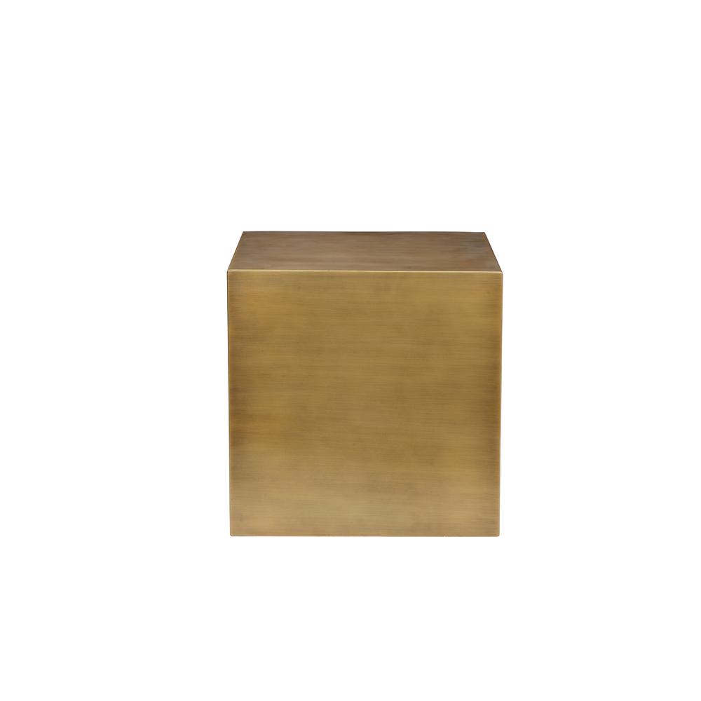 Tyler Side Table Large Brass. Picture 2