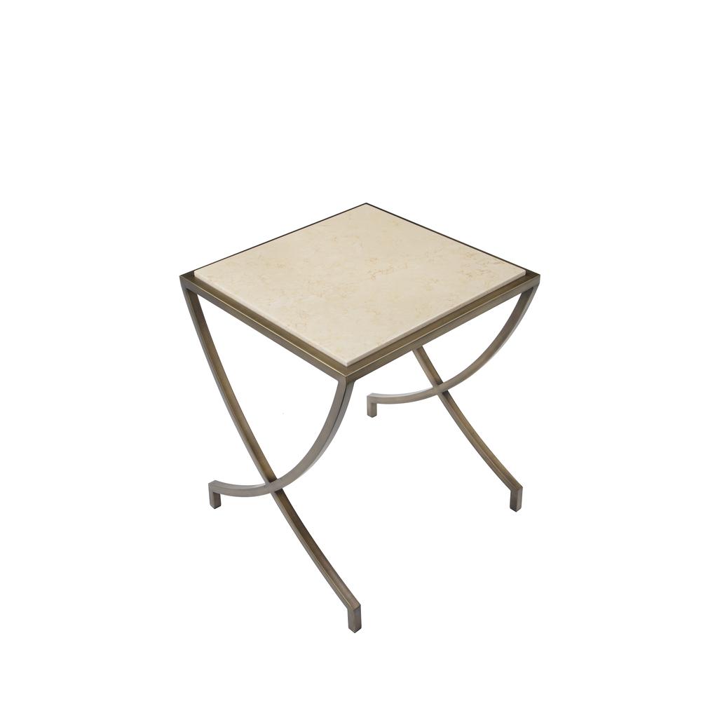 Win Side Table Brass. Picture 1