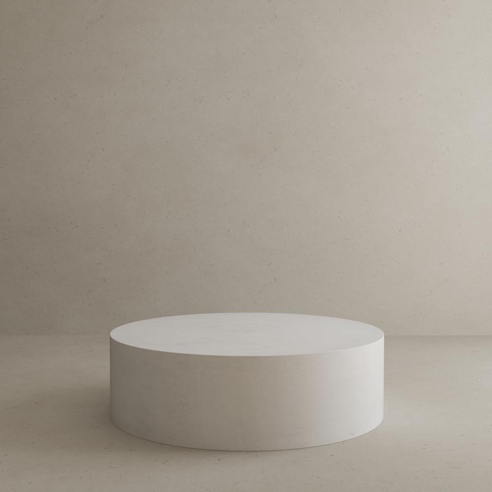 Thurman Coffee Table in Ivory Concrete. Picture 4